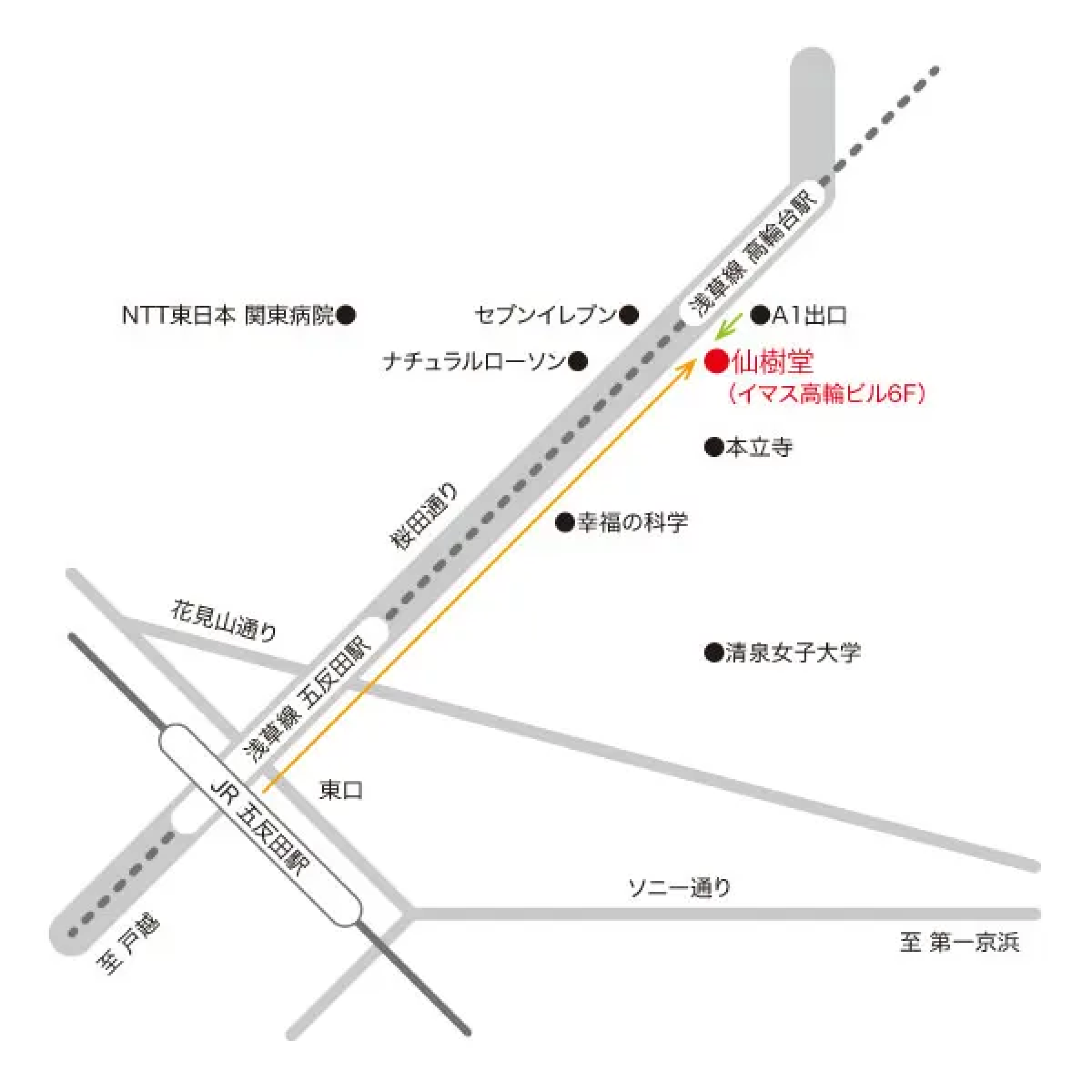 アクセスマップ